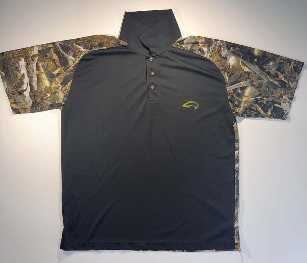 Fishouflage Performance 100% Polyester Fishing Camo Polo